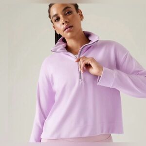 Athleta seasoft 3/4 zip